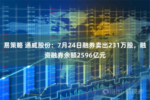 易策略 通威股份：7月24日融券卖出231万股，融资融券余额2596亿元