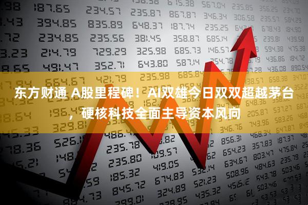 东方财通 A股里程碑！AI双雄今日双双超越茅台，硬核科技全面主导资本风向